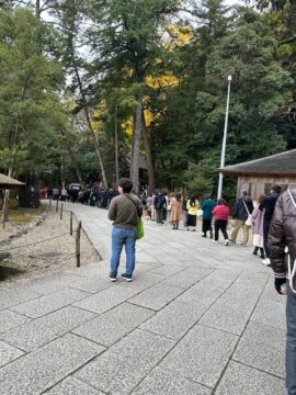 出雲大社参拝へ。の写真