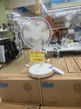 扇風機の写真