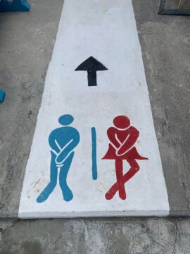 面白いものの写真