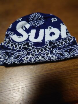 かわいいニット帽の写真