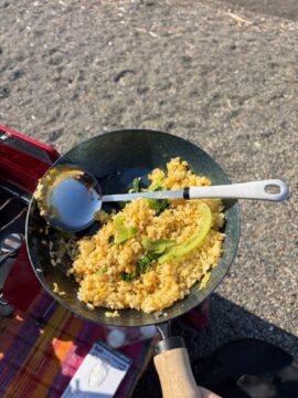 キャンプの写真