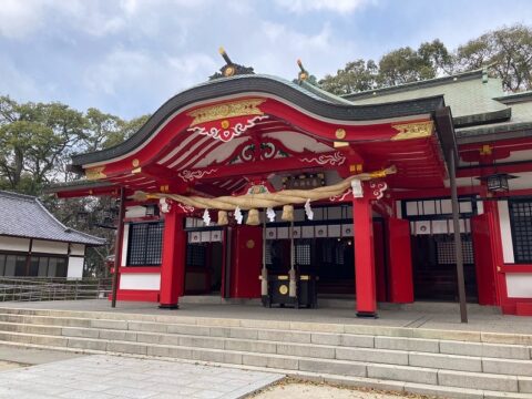 神社へお参り⛩の写真