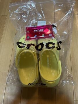 クロックス展示会の写真