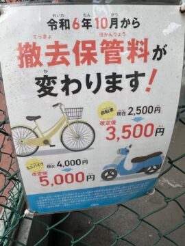 駐輪場の写真