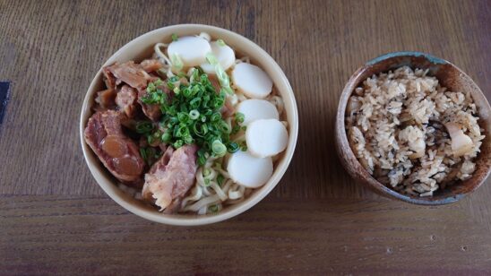 年越しそばの写真