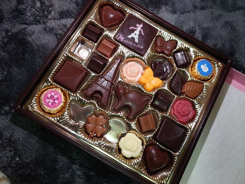 チョコを頂きましたの写真