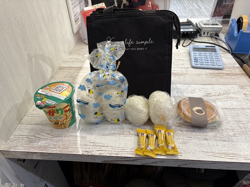 差し入れの写真