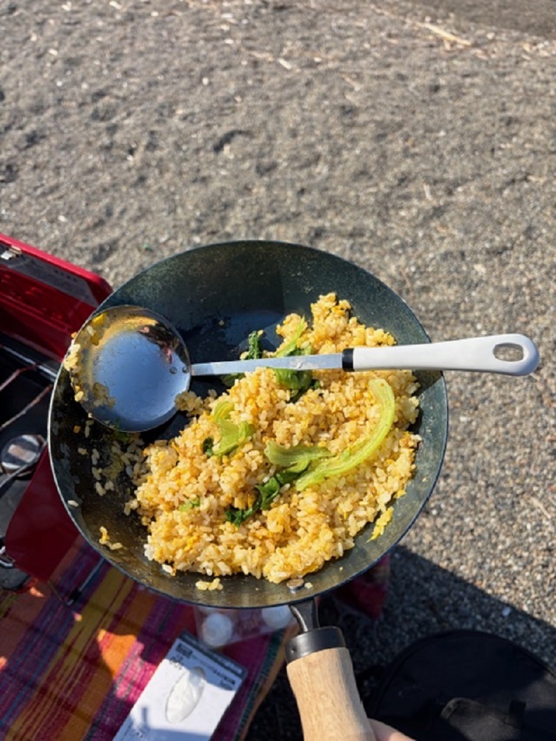 キャンプの写真