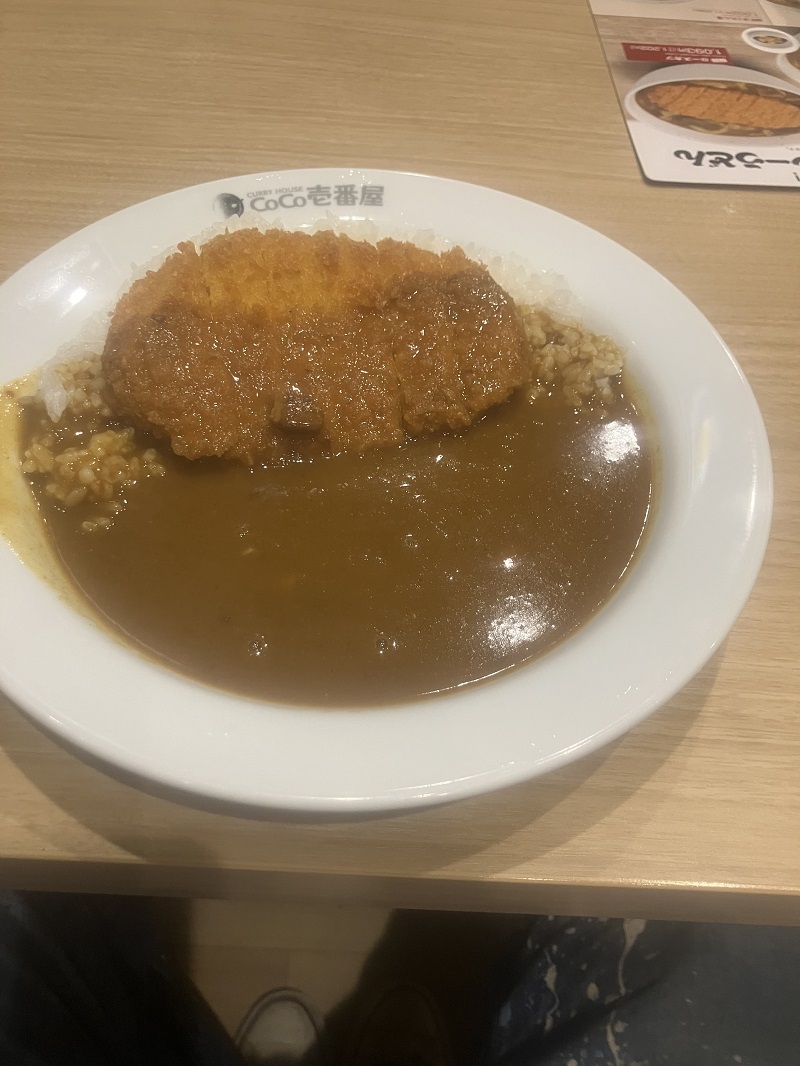 初めてのCoCo壱の写真