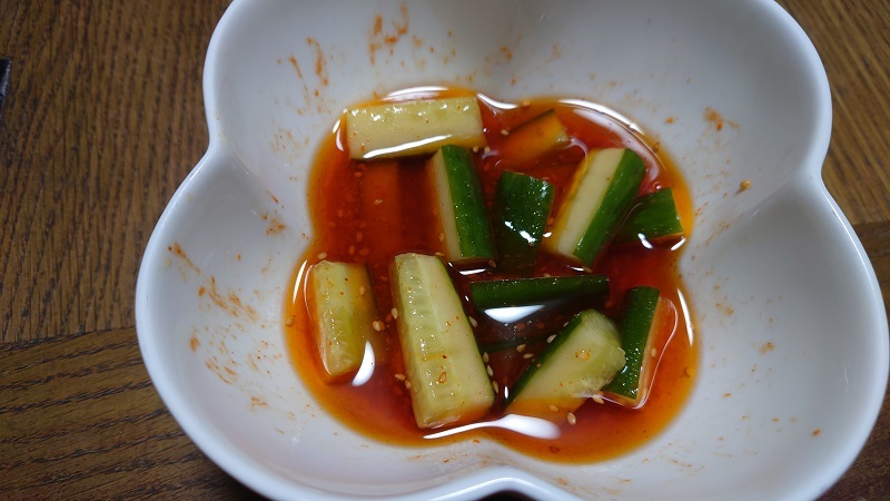 胡瓜料理の写真