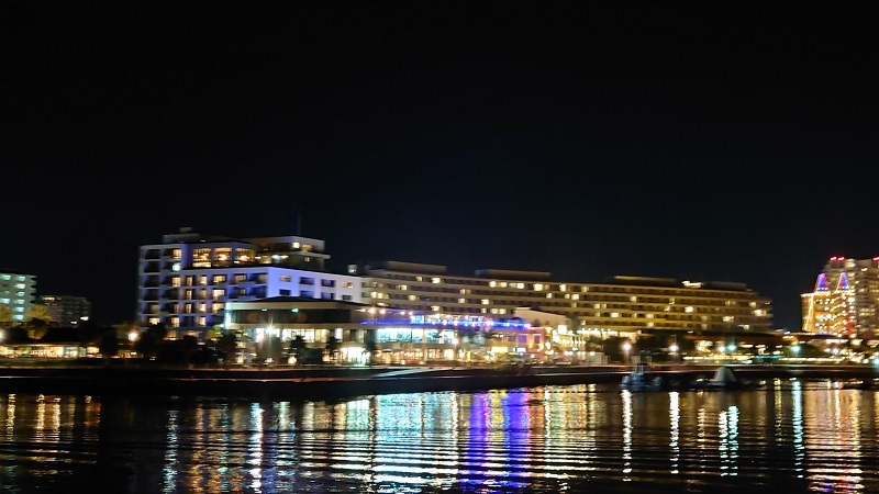 夜景の写真
