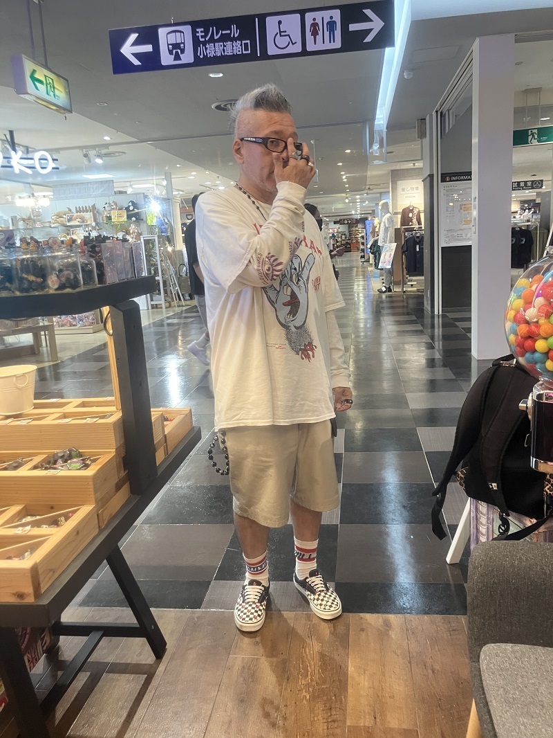 Ｔシャツ購入の写真
