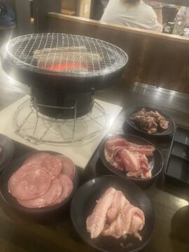 1人焼肉の写真