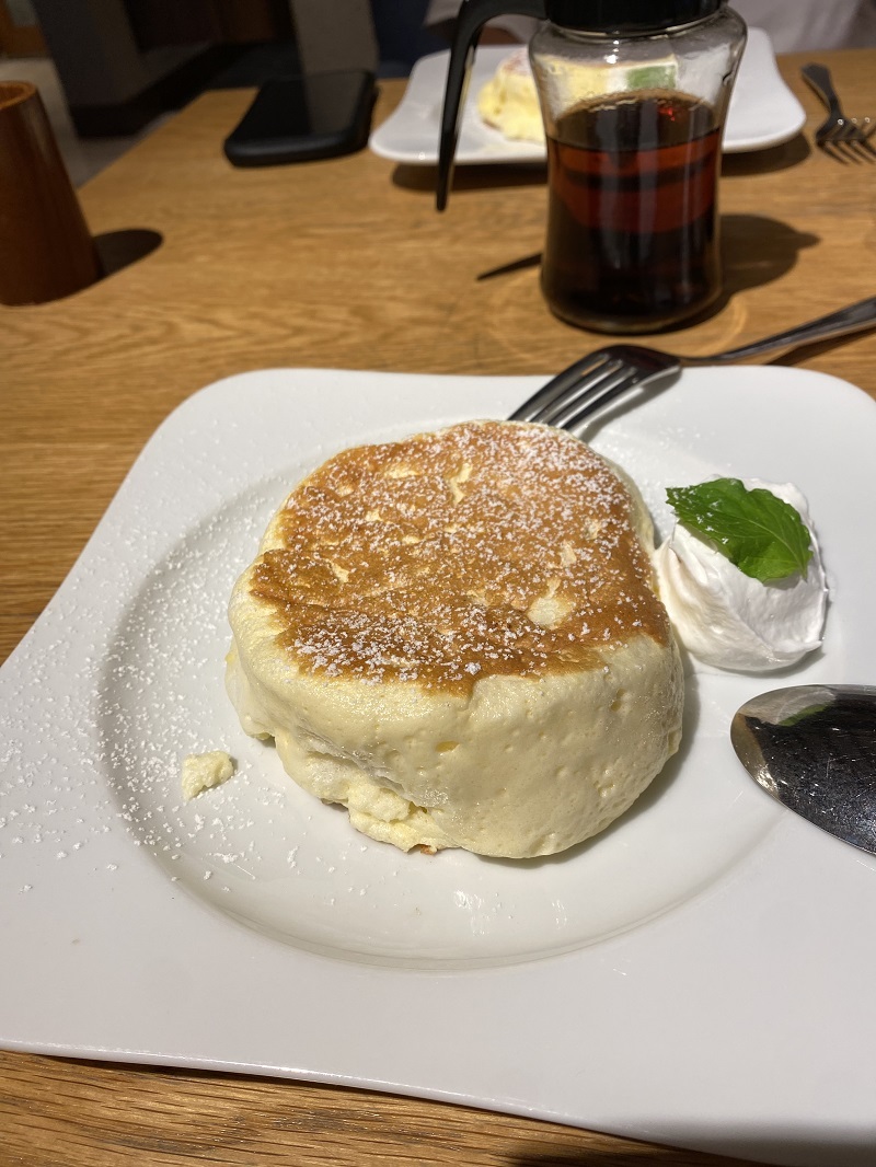 「ふわっふわパンケーキ」の写真